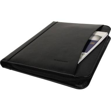 Soennecken Schreibmappe Düsseldorf 5163 Lederimitat schwarz