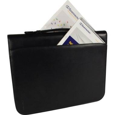 Soennecken Schreibmappe Essen 5164 Griff Lederimitat schwarz