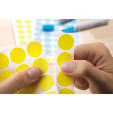 HERMA Markierungspunkt 2251 19mm Papier gelb 1.280 St./Pack.