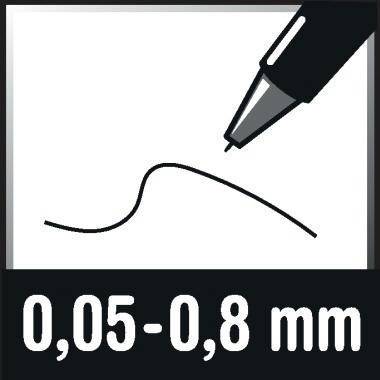 STAEDTLER Finliner 308 SB6P schwarz 6 St./Pack