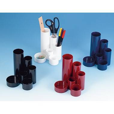 WEDO Stifteköcher Junior 245257201 6Fächer Kunststoff schwarz