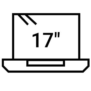 LIGHTPAK Laptoptasche 46202 RC PET schwarz