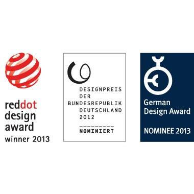 SIGEL Magnetboard Artverum GL169 480x480x15mm Glas Schiefer-Stone