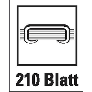 RAPESCO Heftgerät RP1397 ECO 210 Blatt weiß