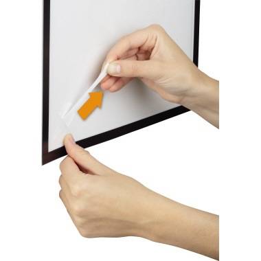 DURABLE Inforahmen DURAFRAME WALLPAPER 484301 A4 sw