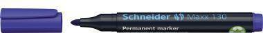 Schneider Permanentmarker Maxx 130 113003 1-3mm Rundspitze blau