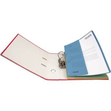 Falken Ösenhefter 80000532 DIN A4 halber Deckel Behördenheftung gelb