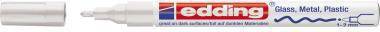 edding Permanentmarker creative 751 4-751-9-049 1-2mm Rundspitze weiß