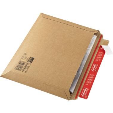 ColomPac Wellpappversandtasche 400x285x50 braun Querbefüllung