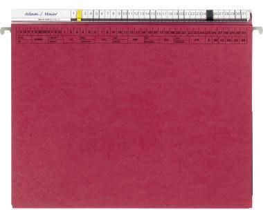 ORGALEX Hängehefter 1207752 2Abheftvorr. Re-Heftung bordeaux