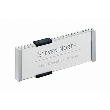 DURABLE Türschild INFO SIGN 480023 149x52,5mm metallic silber