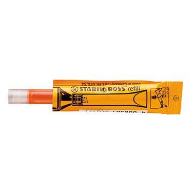 STABILO Nachfüllpatrone BOSS refill 070/54 für BOSS ORIGINAL 3ml orange
