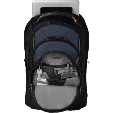 Wenger Businessrucksack Ibex 600638 17Zoll schwarz/blau/grau