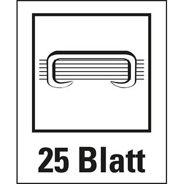 Heftgerät ECO Half Strip schwarz SuperFlatClinch Technik
