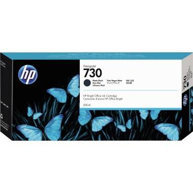 HP Tintenpatrone P2V71A Nr.730 300ml mattschwarz