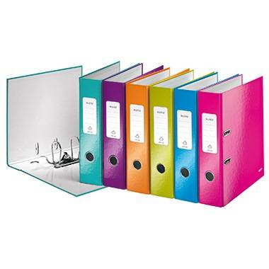 Leitz Ordner WOW 10050054 DIN A4 80mm Pappe grün