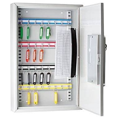 WEDO Schlüsselschrank 10263237 für 32Schlüssel lichtgrau