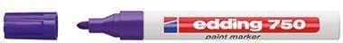 edding Lackmarker 750 4-750-9-008 2-4mm Rundspitze permanent violett