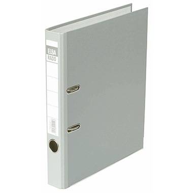ELBA Ordner Rado Lux brillant 100022608 schmal grau