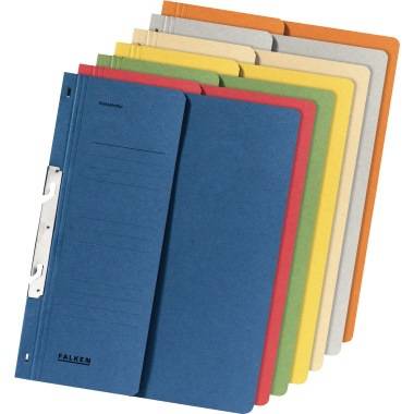 Falken Einhakhefter 80000789 DIN A4 halber Deckel Behördenheftung grün