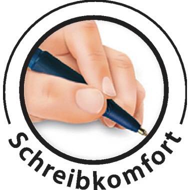 BIC Kugelschreiber SOFT Feel clic Grip 8373982 0,4mm blau