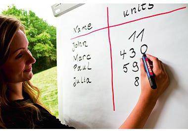 edding Pigmentmarker 33 4-33003 1-5mm Keilspitze blau