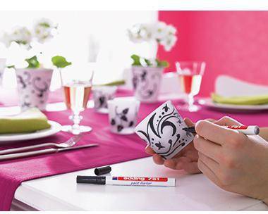 edding Lackmarker 780 4-780-9-003 0,8mm Rundspitze permanent blau