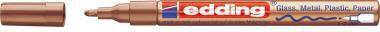 edding Lackmarker 751 4-751-9-055 1-2mm Rundspitze kupfer