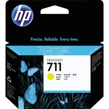 HP Tintenpatrone CZ132A 711 29ml gelb