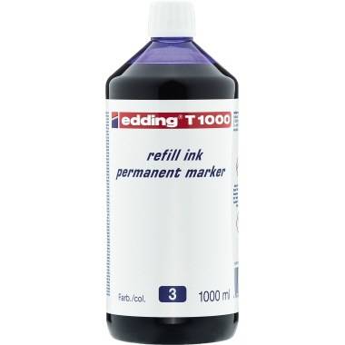 edding Nachfülltusche T1000 4-T1000003 1.000ml blau