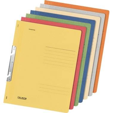 Falken Einhakhefter 80000912 DIN A ganzer Deckel Behördenheftung grün