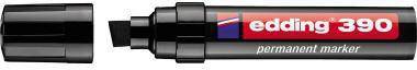 edding Permanentmarker 390 4-390001 4-12mm Keilspitze nachfüllbar sw