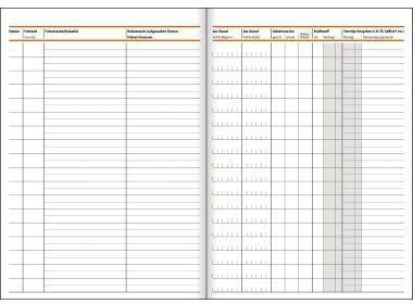 SIGEL Fahrtenbuch PKW FA513 DIN A5 32Blatt