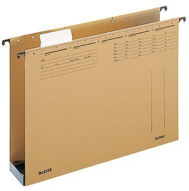 Leitz Hängesammler ALPHA 19410000 DIN A4 60mm Karton braun
