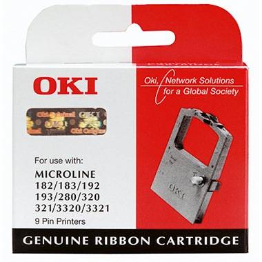 OKI Farbband 09002303 3Mio.Zeichen Nylon schwarz