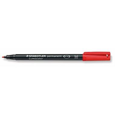 STAEDTLER Folienschreiber Lumocolor 317-2 1mm permanent rot