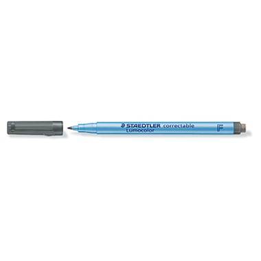 STAEDTLER Folienschreiber Lumocolor correctable 305 F-9 0,6mm schwarz