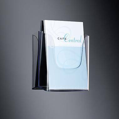 SIGEL Wandprospekthalter LH116 für DIN A5 1Fach Acryl glasklar