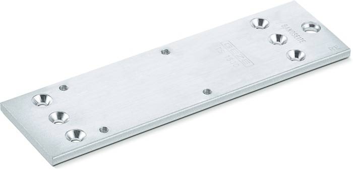 Montageplatte silber f.TS 1500 GEZE