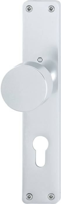 Knopflangschild 54/202 Alu.F1 PZ HOPPE