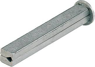 VK I-Profilstift 4-KT.8x60mm Fe verz.geteilt HOPPE