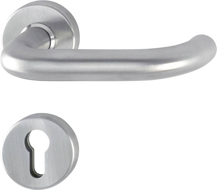 Rosettenhalbgarnitur Paris E138Z/42/42S VA F69 4-KT.8mm f.Kombischutz HOPPE