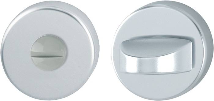 Schlüsselrosetten-Paar 42KVS Alu.F1 Schildst.9mm SK/OL rd.HOPPE