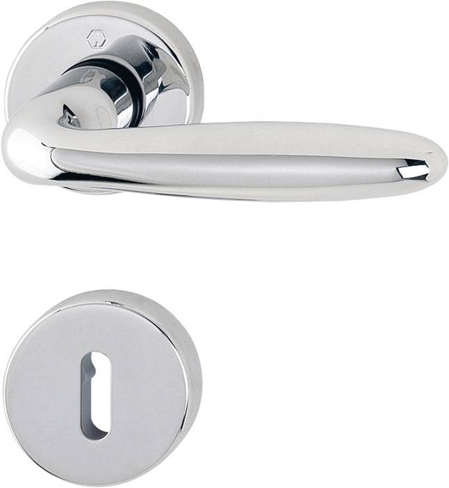 Rosettengrt.Verona M151/42KV/42KVS MS F49-R rd.OB DIN L/R D/D HOPPE