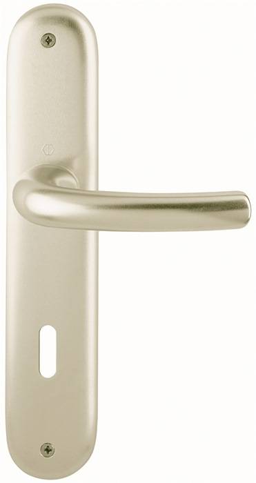 Langschildgarnitur Tôkyô 1710/273P Alu.F2 OB 72mm DIN L/R HOPPE