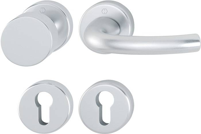 Rosettengrt.Tôkyô 58/42KV/42KVS/1710 Alu.F1 rd.PZ DIN L/R fl.D/K HOPPE