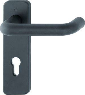 FS-Garnitur Paris FS-K138/202K Ku.F9005M D/D TS 40-66mm PZ ktg.DIN L/R HOPPE