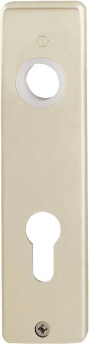 Kurzschildpaar 202KP/AP Alu.F2 PZ PA HOPPE