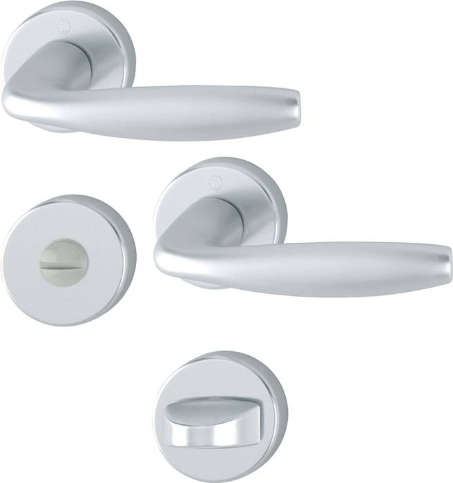 Rosettengrt.NY 1810/42KV/42KVS Alu.F1 rd.SK/OL DIN L/R D/D HOPPE