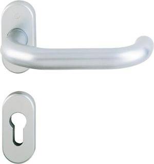 FS-Garnitur Paris FS-138GF/55/55S Alu.F1-2 D/D TS 55-75mm PZ ov.DIN L/R HOPPE